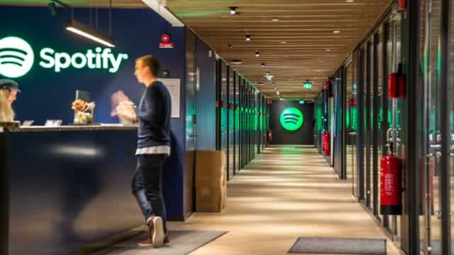 Buy Signal Flashing for Surging Spotify Stock