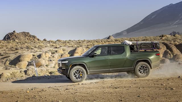 Rivian Stock Flashes Death Cross As Tesla Model Y Rival Nears Launch