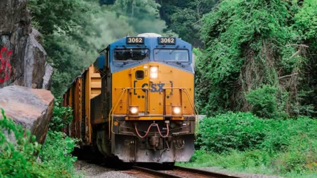 CSX (CSX) Reports Next Week: Wall Street Expects Earnings Growth