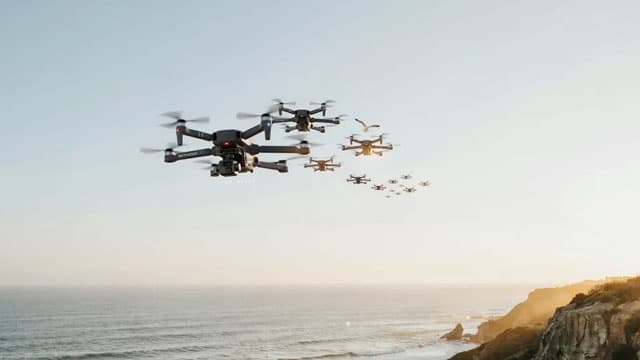 Drone Stocks Fly As Trump's 100% Tariff On Imports Takes Effect