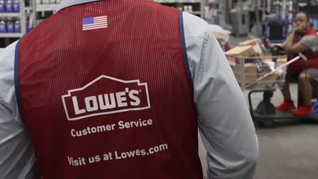 What's Going On With Lowe's Stock Wednesday?