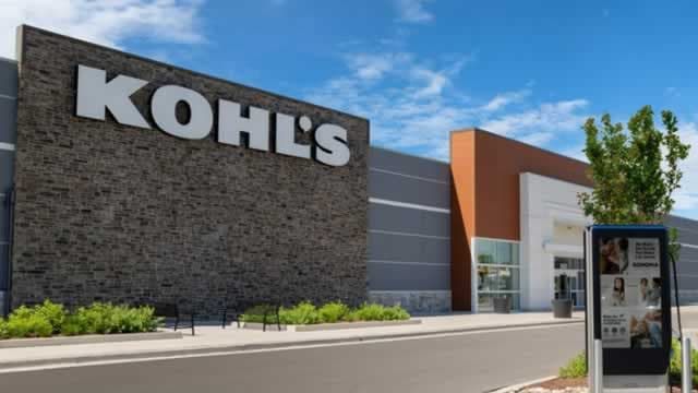 Kohl's (KSS) Down 2% Since Last Earnings Report: Can It Rebound?